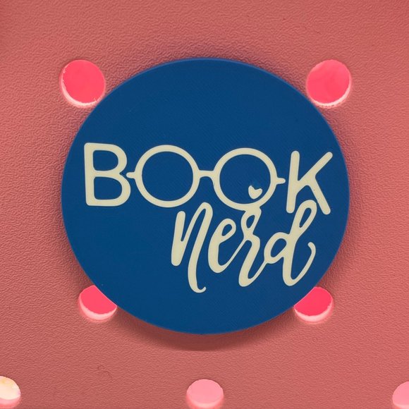 Studio Sea Designs Handbags - Book Nerd Bogg Bit-Book Nerd Bogg Charm-Reader Bogg Bit-New